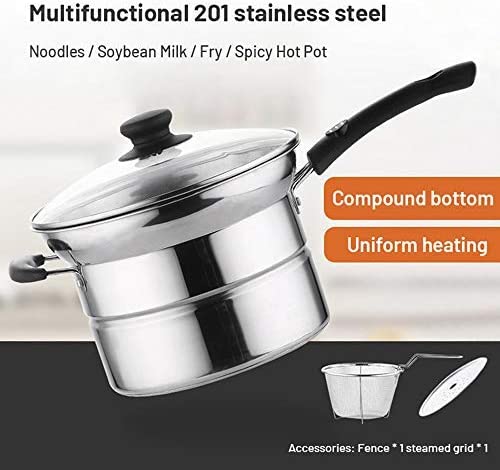 Stainless Steel Steamer Pot by Express Essentials
