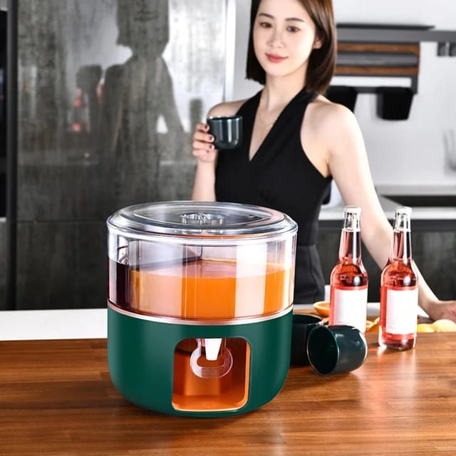 Rotating Beverage Dispenser by Express Essentials