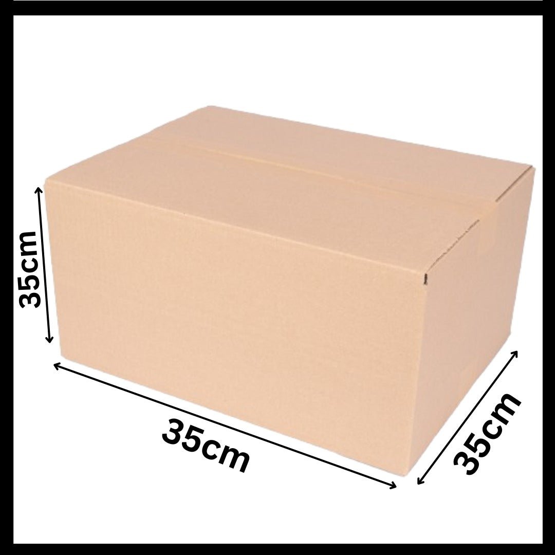 Cardboard Moving Box 35x35x35 cm, 3-Ply by Express Essentials