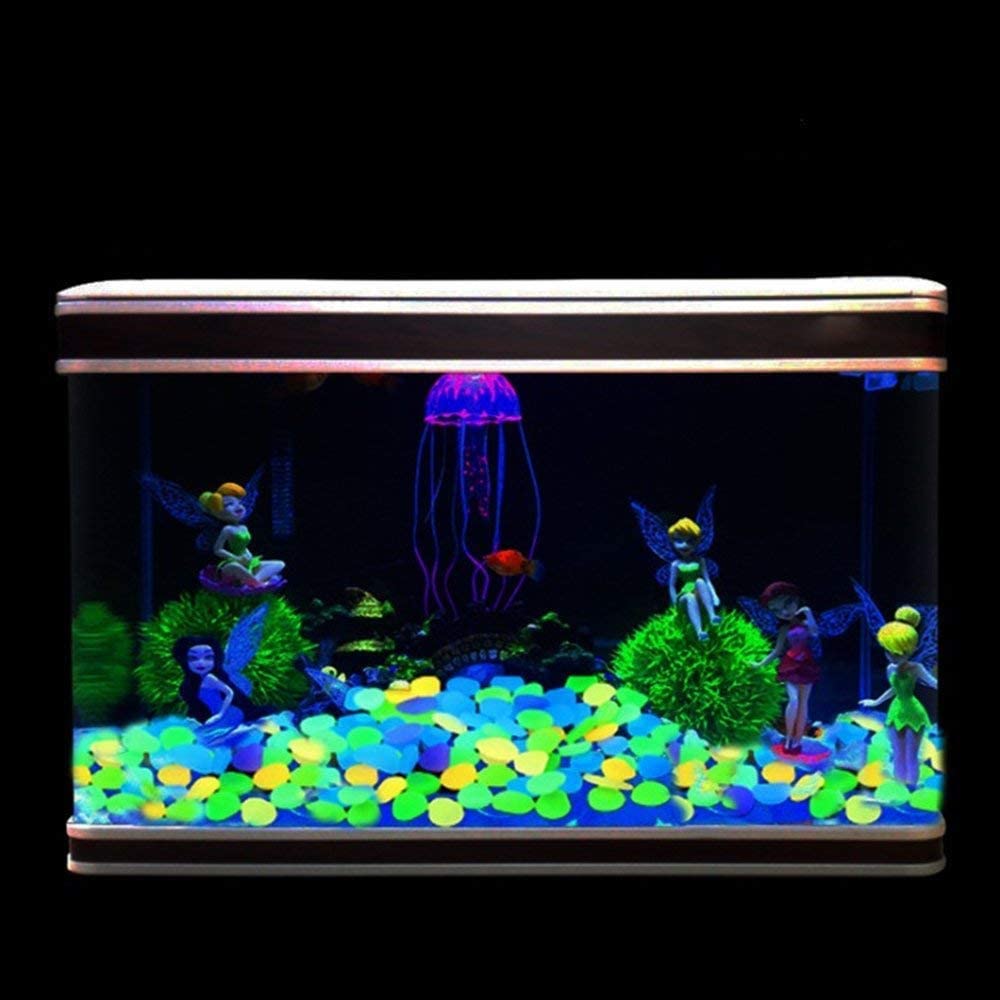 Glow-in-the-Dark Decorative Stones (100 Pcs) by Express Essentials