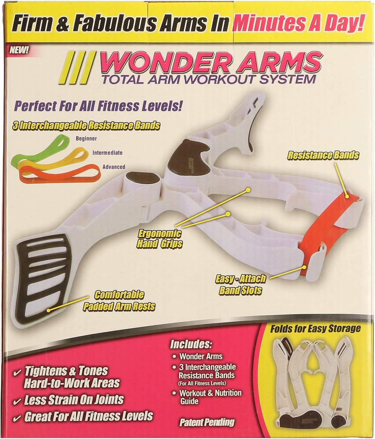 Arm and Chest Workout Resistance Trainer by Express Essentials