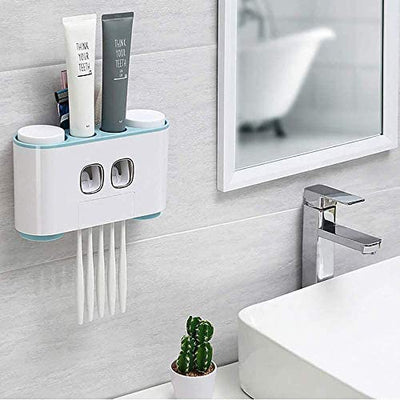 Wall-Mounted Automatic Toothpaste Dispenser
