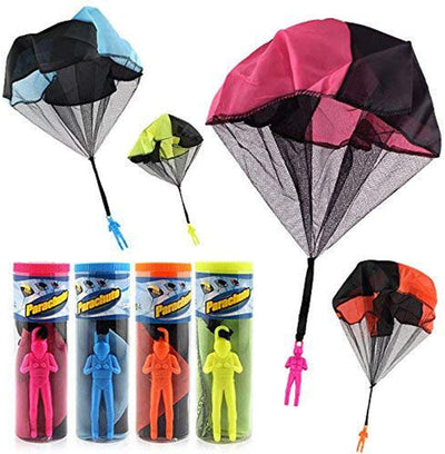 Hand Throw Parachute Soldier Toys (4 Pcs)