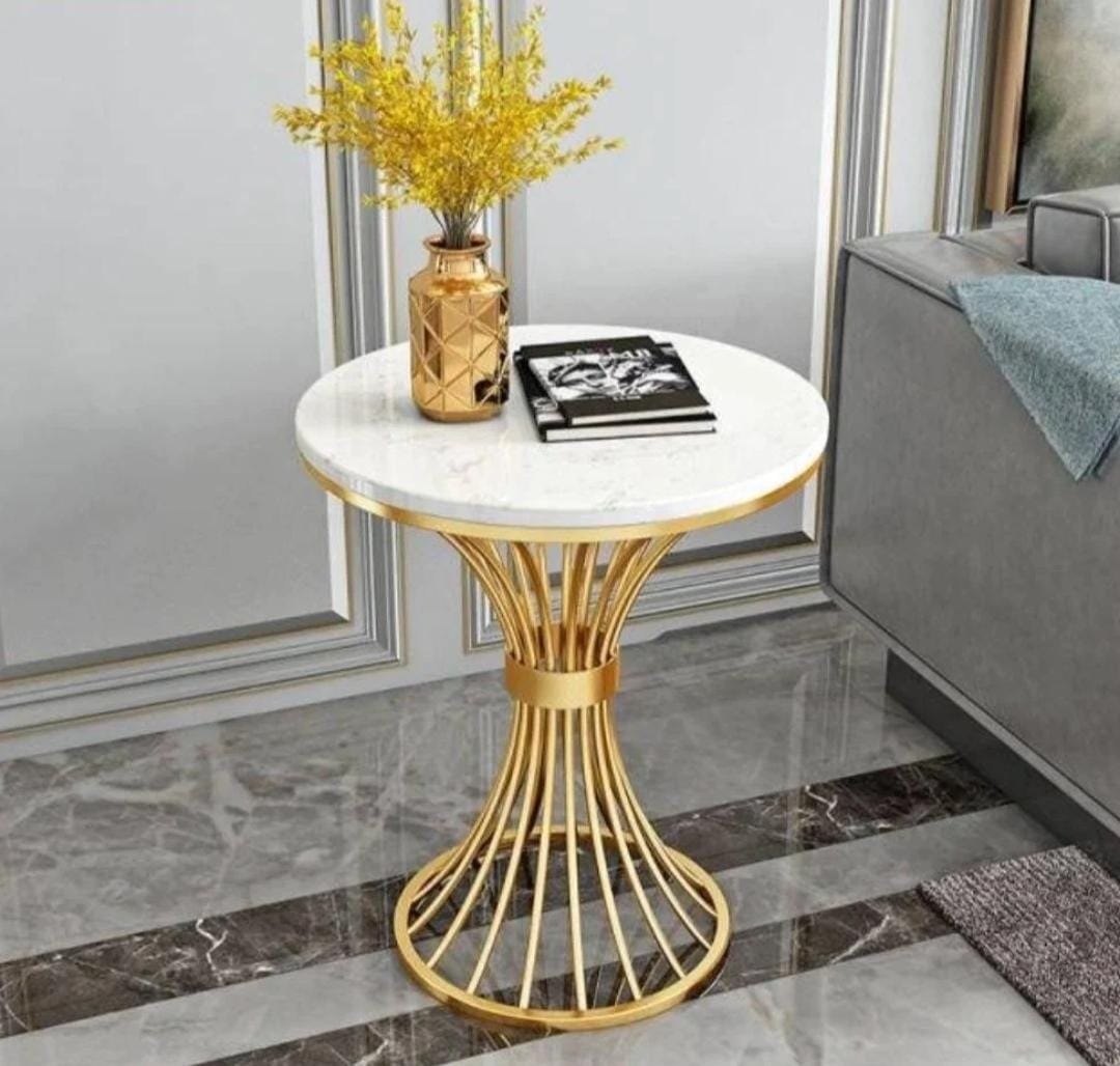 Round Coffee Table for Living Room by Express Essentials