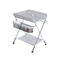 Foldable Baby Changing Table with Wheels by Express Essentials