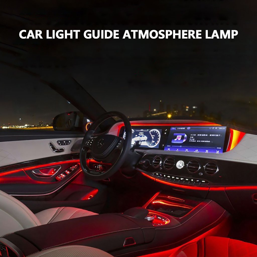 Colourful Car Interior Ambient Light with Remote by Express Essentials