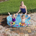 Colourful Round Hard Plastic Kids Pool by Express Essentials
