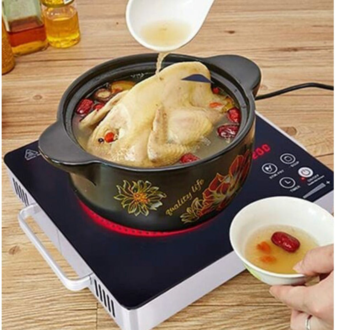 Ceramic Electric Stove by Express Essentials