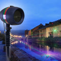 Red and Green Garden Light Projector by Express Essentials