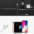 2-in-1 Lightning Headphone Jack and Charging Adapter by Express Essentials