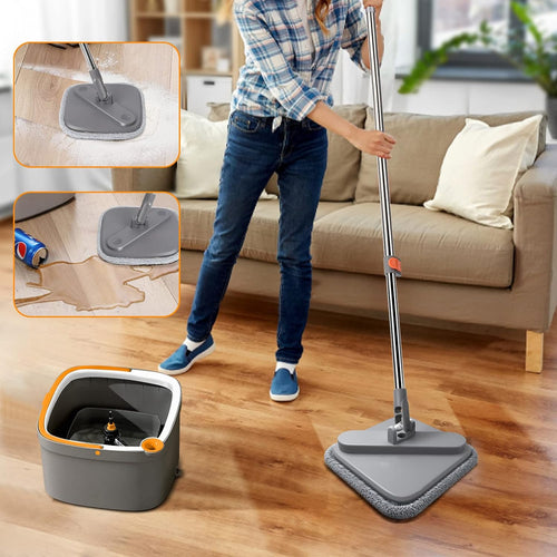 360° Spin Mop and Bucket Set by Express Essentials