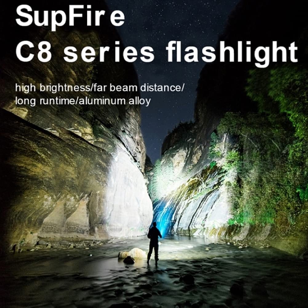 Outdoor LED Flashlight for Camping, Hiking and Cycling by Express Essentials