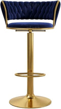 Modern Luxury Bar Chair with Armrests by Express Essentials