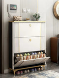 Italian-Style Ultra-Slim Shoe Cabinet by Express Essentials