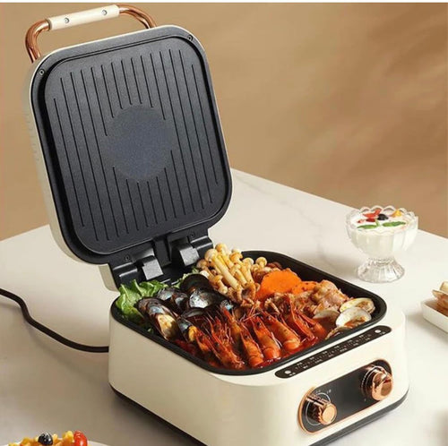 10-in-1 Electric Grill with Cooking Pot by Express Essentials