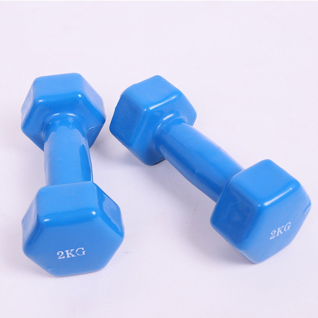 Hexagonal Dumbbells (2 Pcs) by Express Essentials