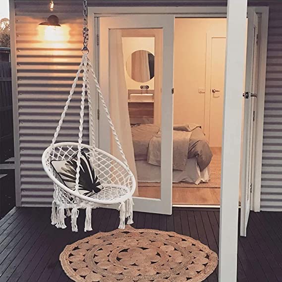 Hanging Hammock Swing Chair by Express Essentials